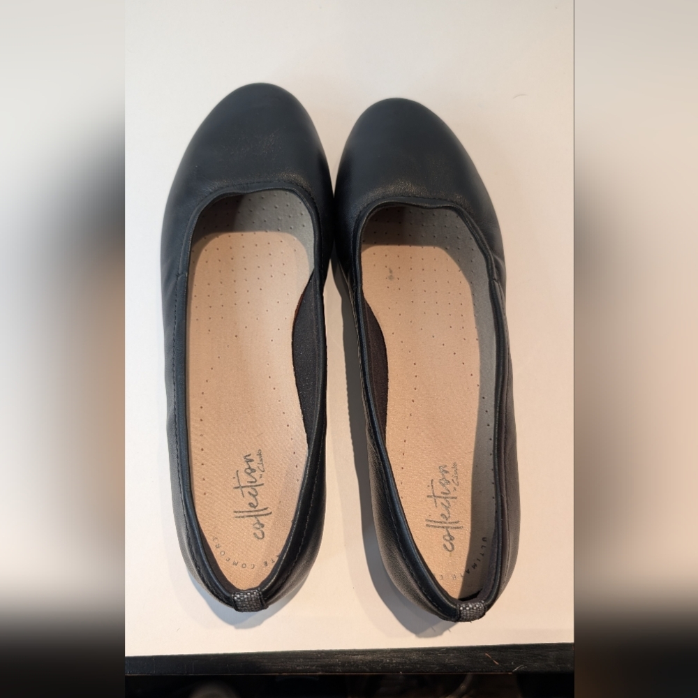 New Like Collection B Black Leather Loafers